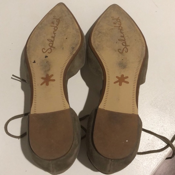 Splendid Ankle Tie Flats - Picture 5 of 5